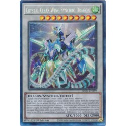 Quarter Century Stampede - Crystal Clear Wing Synchro Dragon