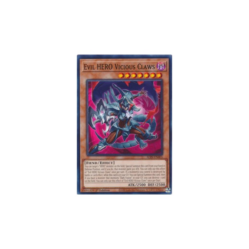 Alliance Insight - Evil HERO Vicious Claws