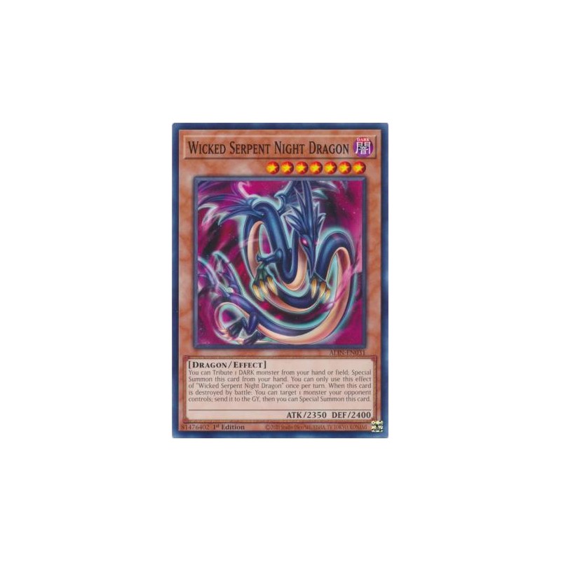 Alliance Insight - Wicked Serpent Night Dragon