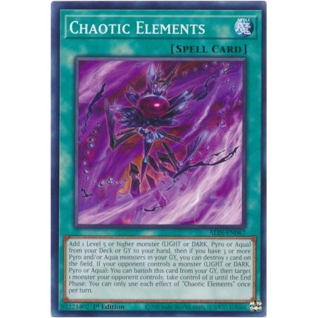 Alliance Insight - Chaotic Elements