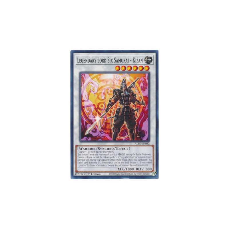 Alliance Insight - Legendary Lord Six Samurai - Kizan