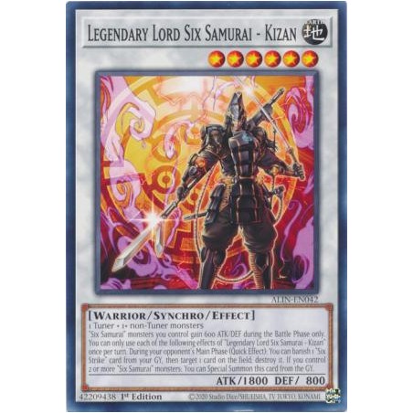 Alliance Insight - Legendary Lord Six Samurai - Kizan