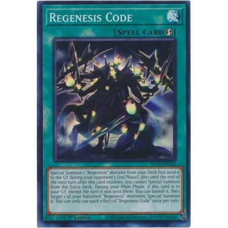 Alliance Insight - Regenesis Code
