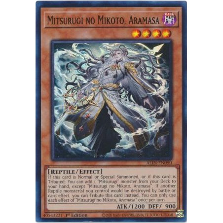 Alliance Insight - Mitsurugi no Mikoto, Aramasa