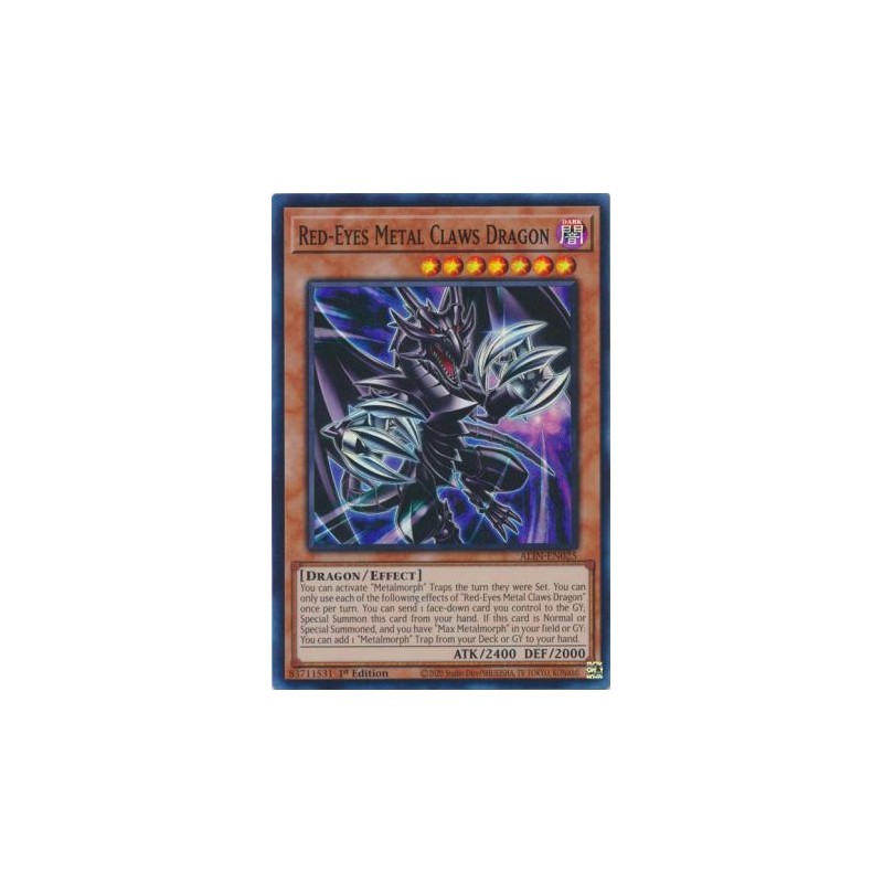 Alliance Insight - Red-Eyes Metal Claws Dragon