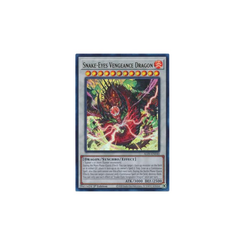 Alliance Insight - Snake-Eyes Vengeance Dragon