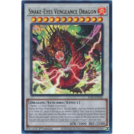 Alliance Insight - Snake-Eyes Vengeance Dragon
