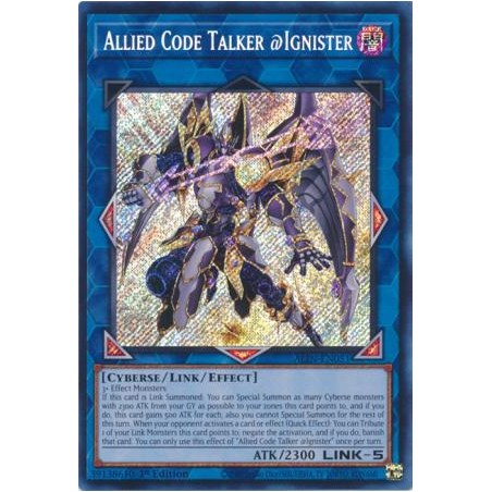 Alliance Insight - Allied Code Talker @Ignister