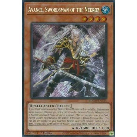 Battles of Legend: Monster Mayhem - Avance, Swordsman of the Nekroz