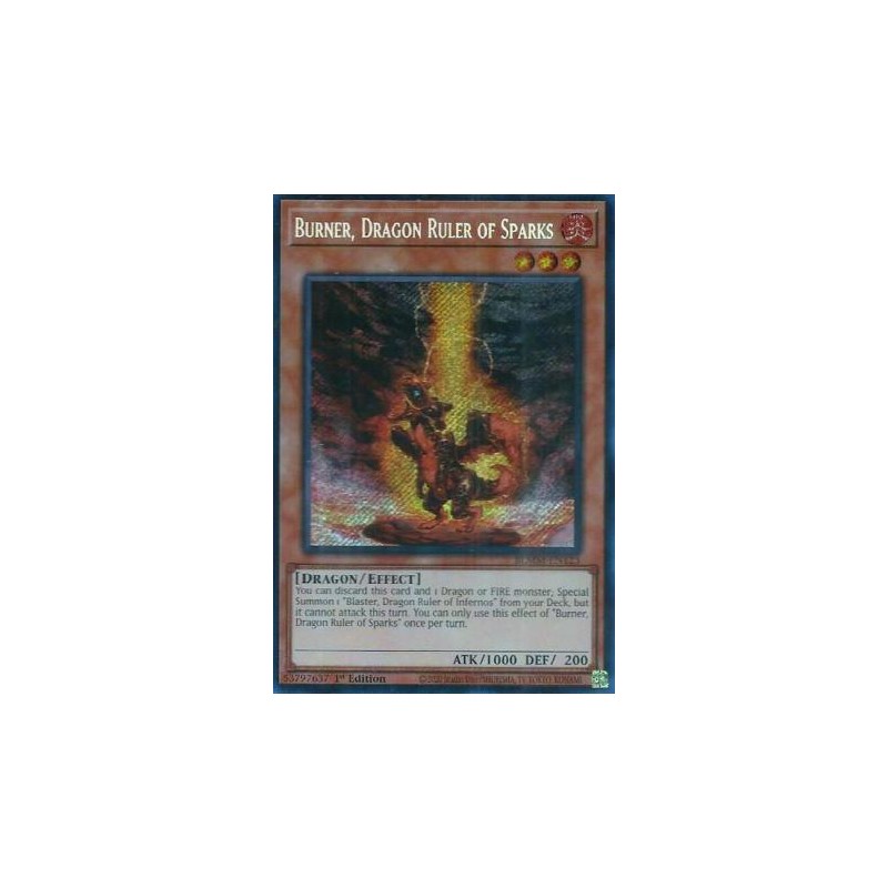 Battles of Legend: Monster Mayhem - Burner, Dragon Ruler of Sparks