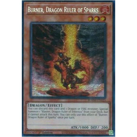 Battles of Legend: Monster Mayhem - Burner, Dragon Ruler of Sparks