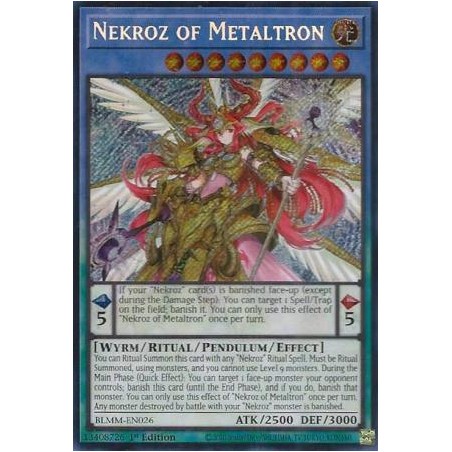Battles of Legend: Monster Mayhem - Nekroz of Metaltron
