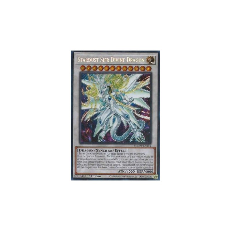 Battles of Legend: Monster Mayhem - Stardust Sifr Divine Dragon