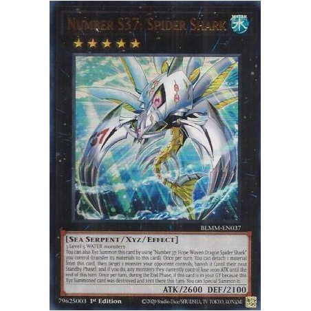 Battles of Legend: Monster Mayhem - Number S37: Spider Shark