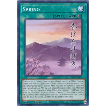 Duelist's Advance - Spring