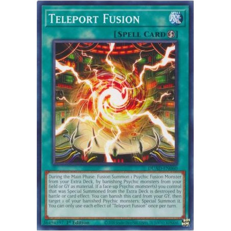Duelist's Advance - Teleport Fusion
