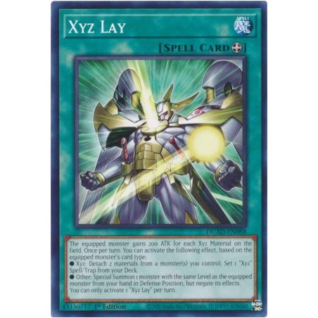 Duelist's Advance - Xyz Lay
