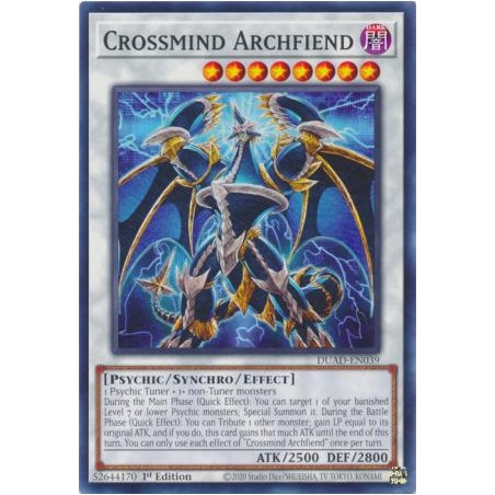 Duelist's Advance - Crossmind Archfiend