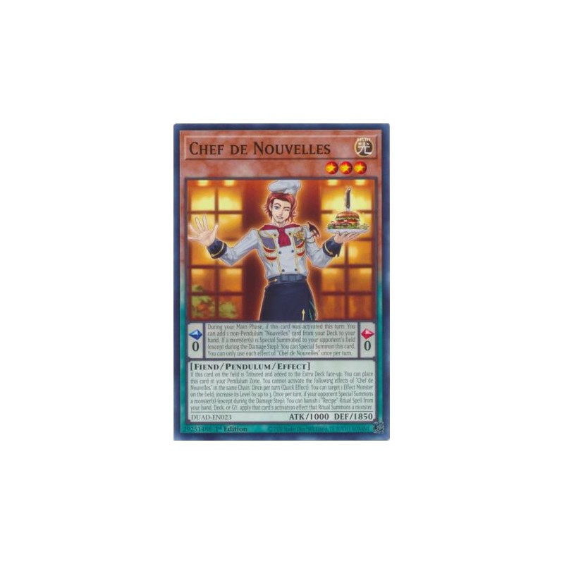 Duelist's Advance - Chef de Nouvelles