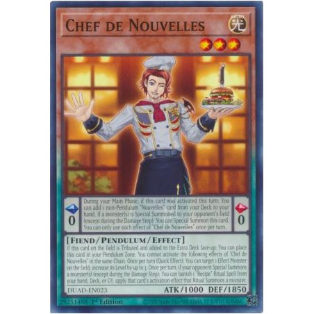 Duelist's Advance - Chef de Nouvelles