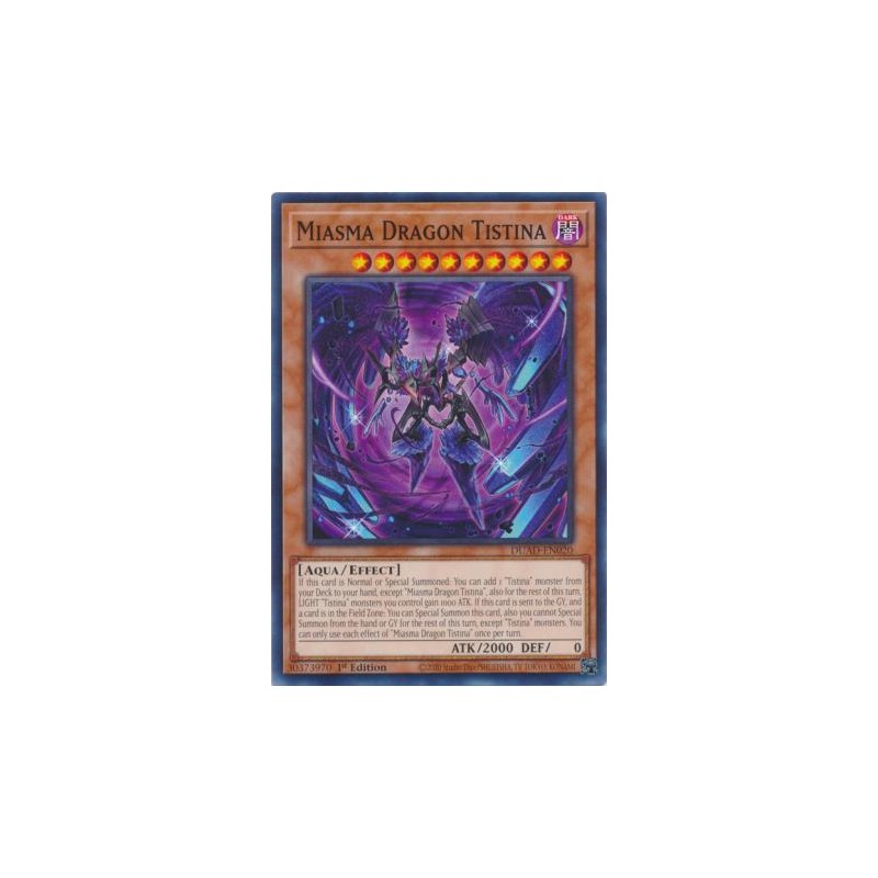 Duelist's Advance - Miasma Dragon Tistina
