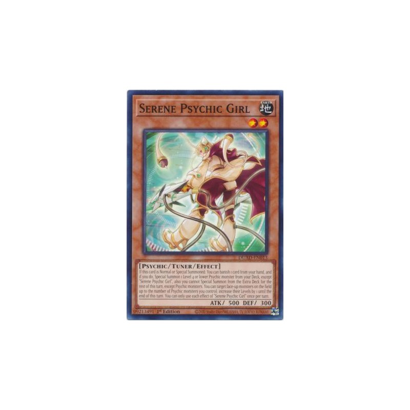 Duelist's Advance - Serene Psychic Girl