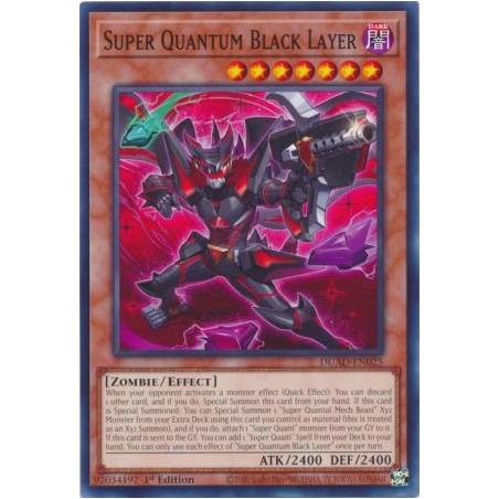 Duelist's Advance - Super Quantum Black Layer