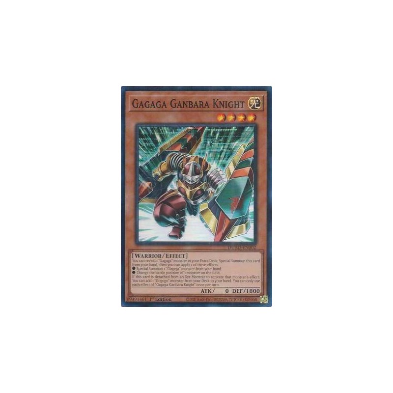 Duelist's Advance - Gagaga Ganbara Knight