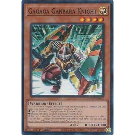 Duelist's Advance - Gagaga Ganbara Knight