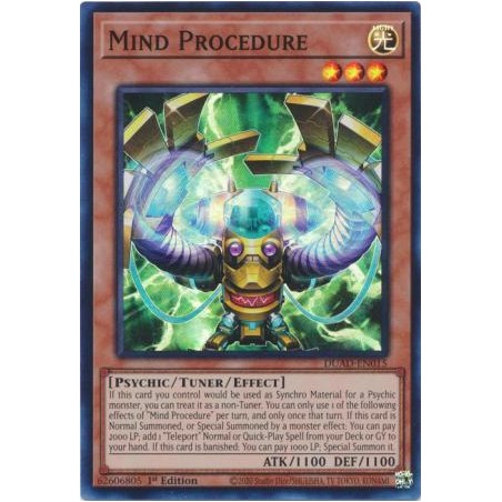 Duelist's Advance - Mind Procedure