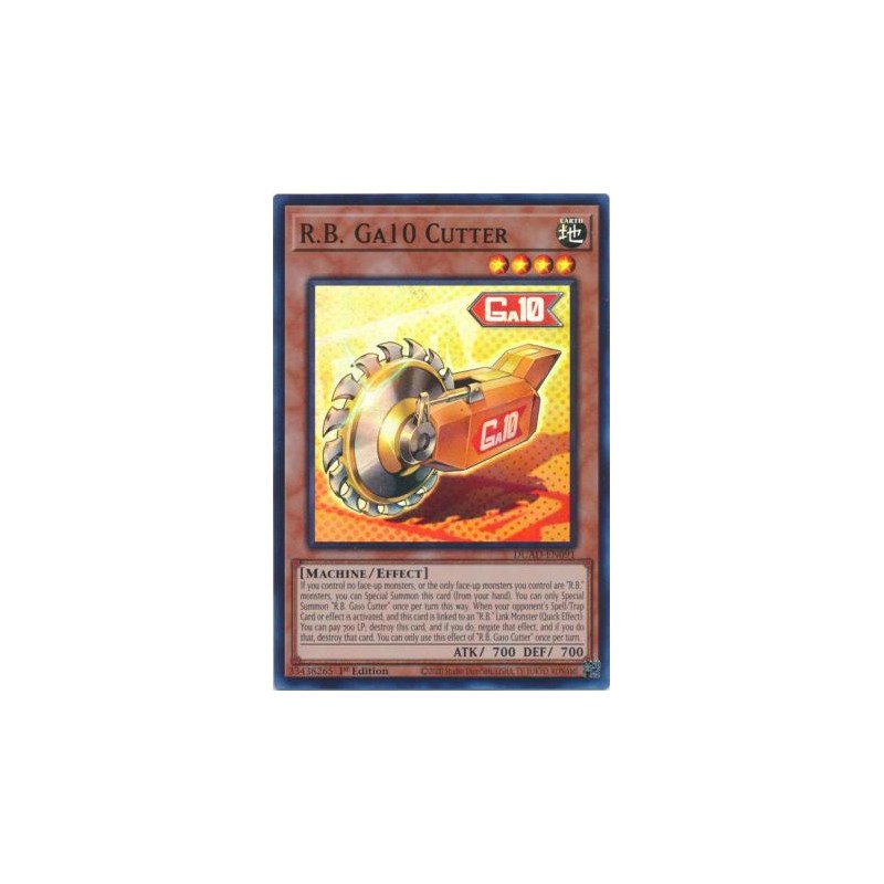 Duelist's Advance - R.B. GA10 Cutter