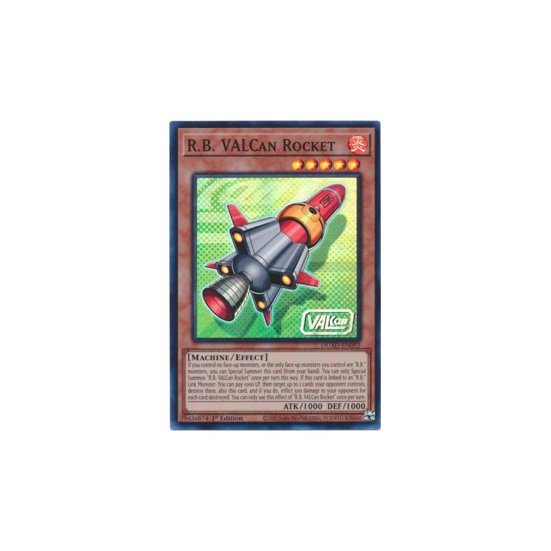 Duelist's Advance - R.B. VALCan Rocket