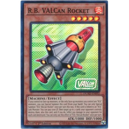 Duelist's Advance - R.B. VALCan Rocket