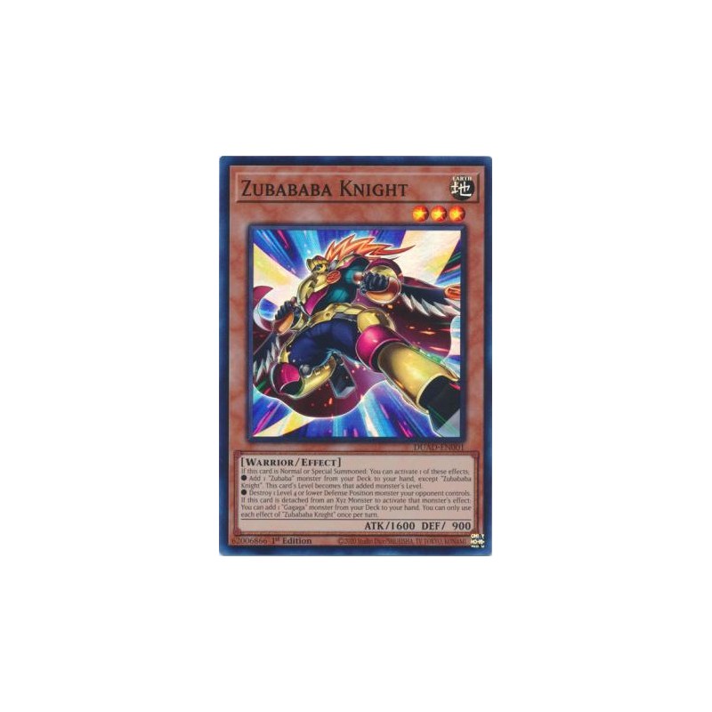 Duelist's Advance - Zubababa Knight