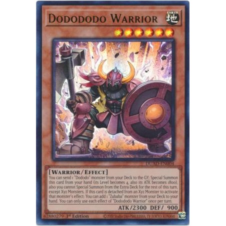 Duelist's Advance - Dodododo Warrior
