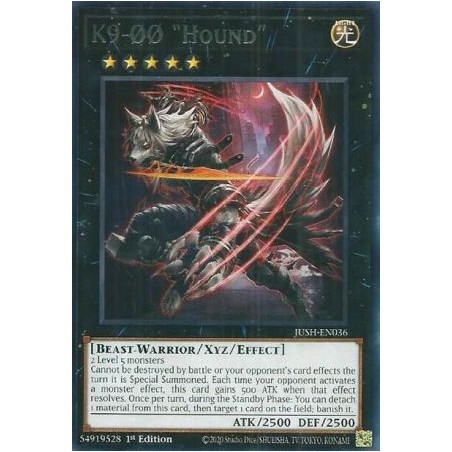 Justice Hunters - K9-00 "Hound"