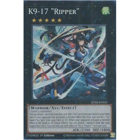 Justice Hunters - K9-17 "Ripper"