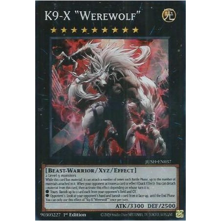 Justice Hunters - K9-X "Werewolf"