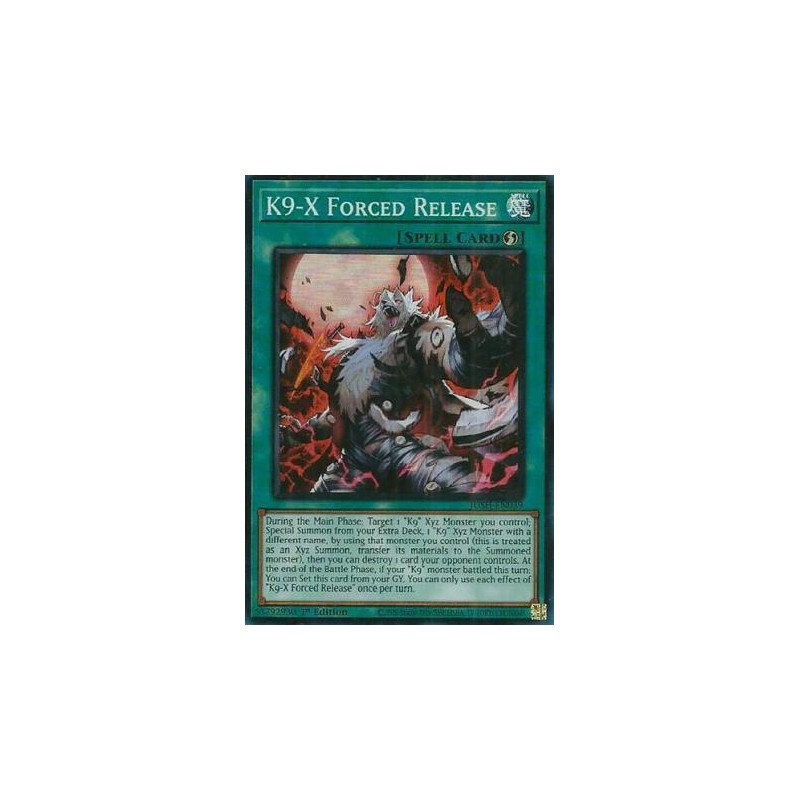 Justice Hunters - K9-X Forced Release