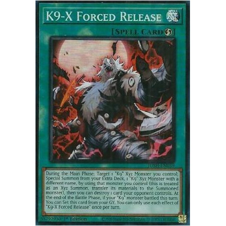 Justice Hunters - K9-X Forced Release