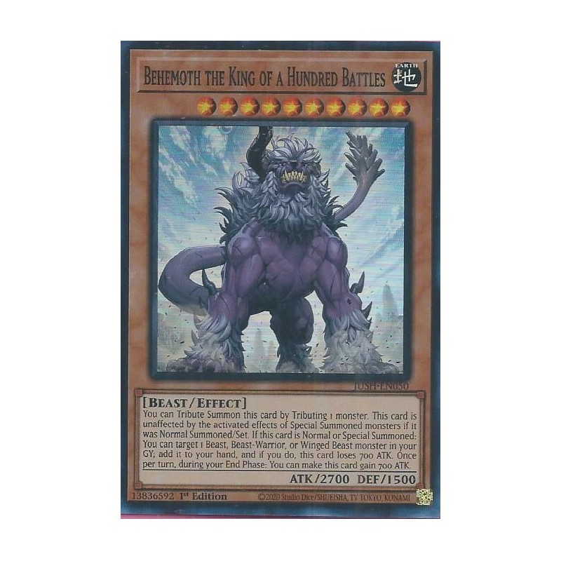 Justice Hunters - Behemoth the King of a Hundred Battles