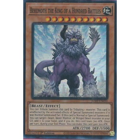 Justice Hunters - Behemoth the King of a Hundred Battles