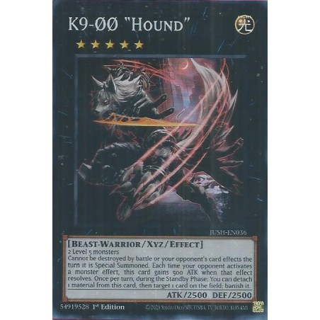 Justice Hunters - K9-00 "Hound"