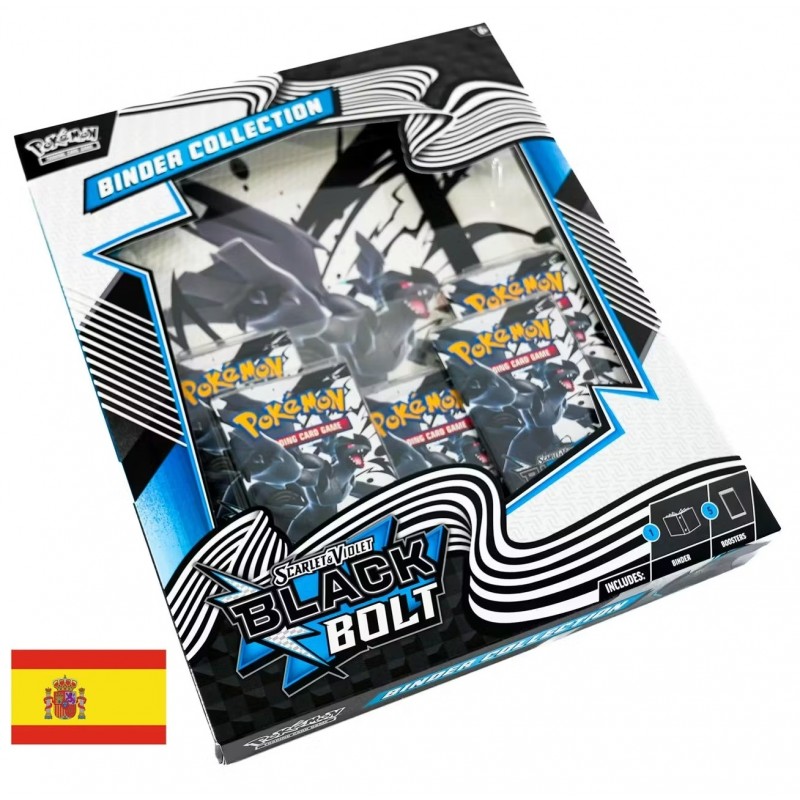 Black Bolt Binder Collection Box