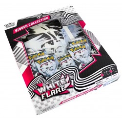White Flare Binder Collection Box