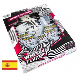 White Flare Binder Collection Box