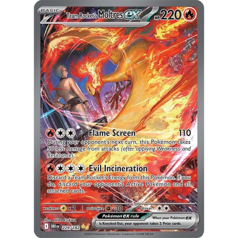 Destined Rivals - Team Rocket's Moltres ex