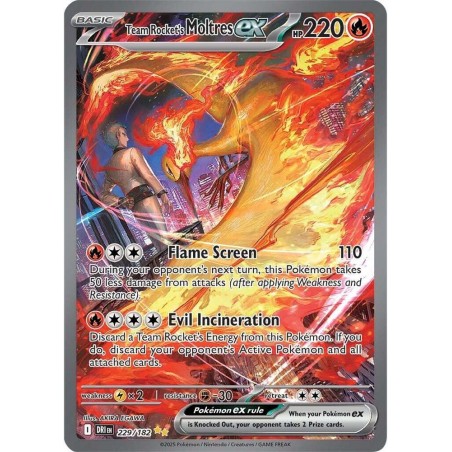 Destined Rivals - Team Rocket's Moltres ex