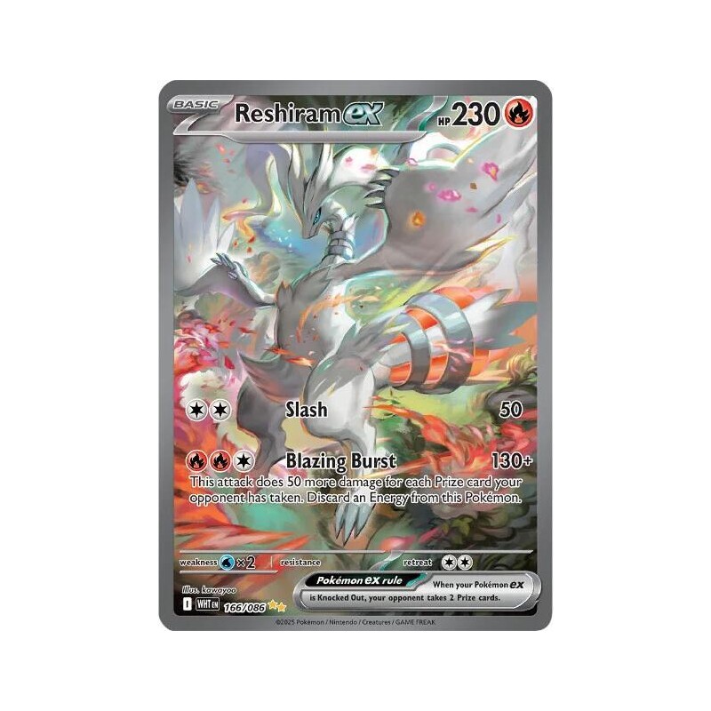 White Flare - Reshiram ex
