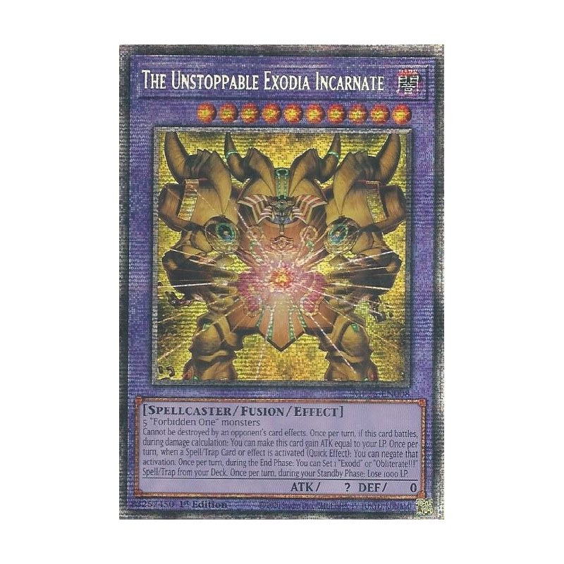 Mega Tin 2025 - The Unstoppable Exodia Incarnate